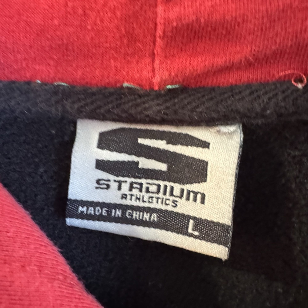Alabama Crimson Tide Hoodie Adult L Gray Red Long Sleeve Logo Campus Heritage‎ - Picture 4 of 6